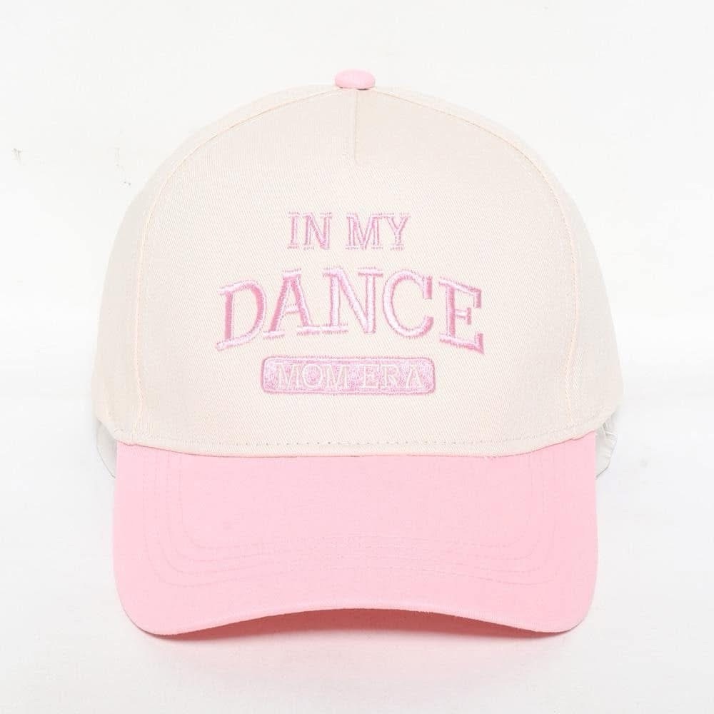 Pink and Cream Women's Cap— In My Dance Mom Era
